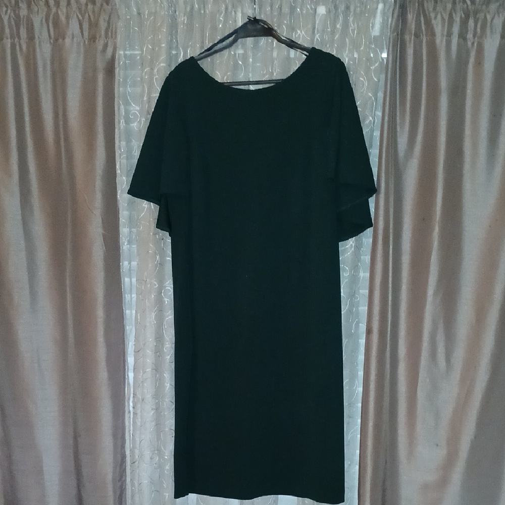 Calvin Klein Cape Dress